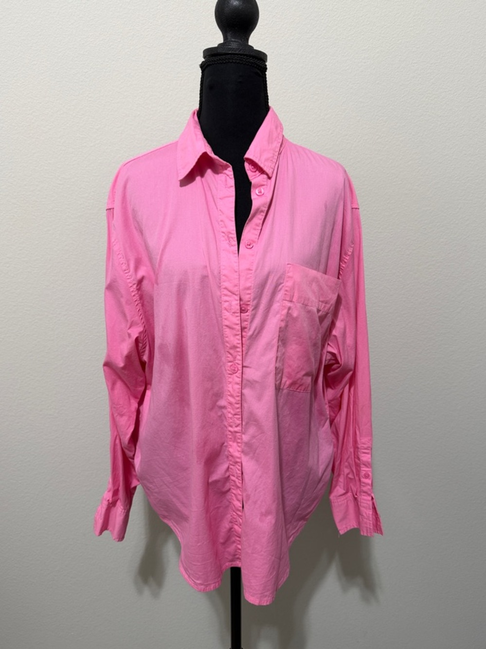 a new day Pink Button-Down relaxed fit Shirt